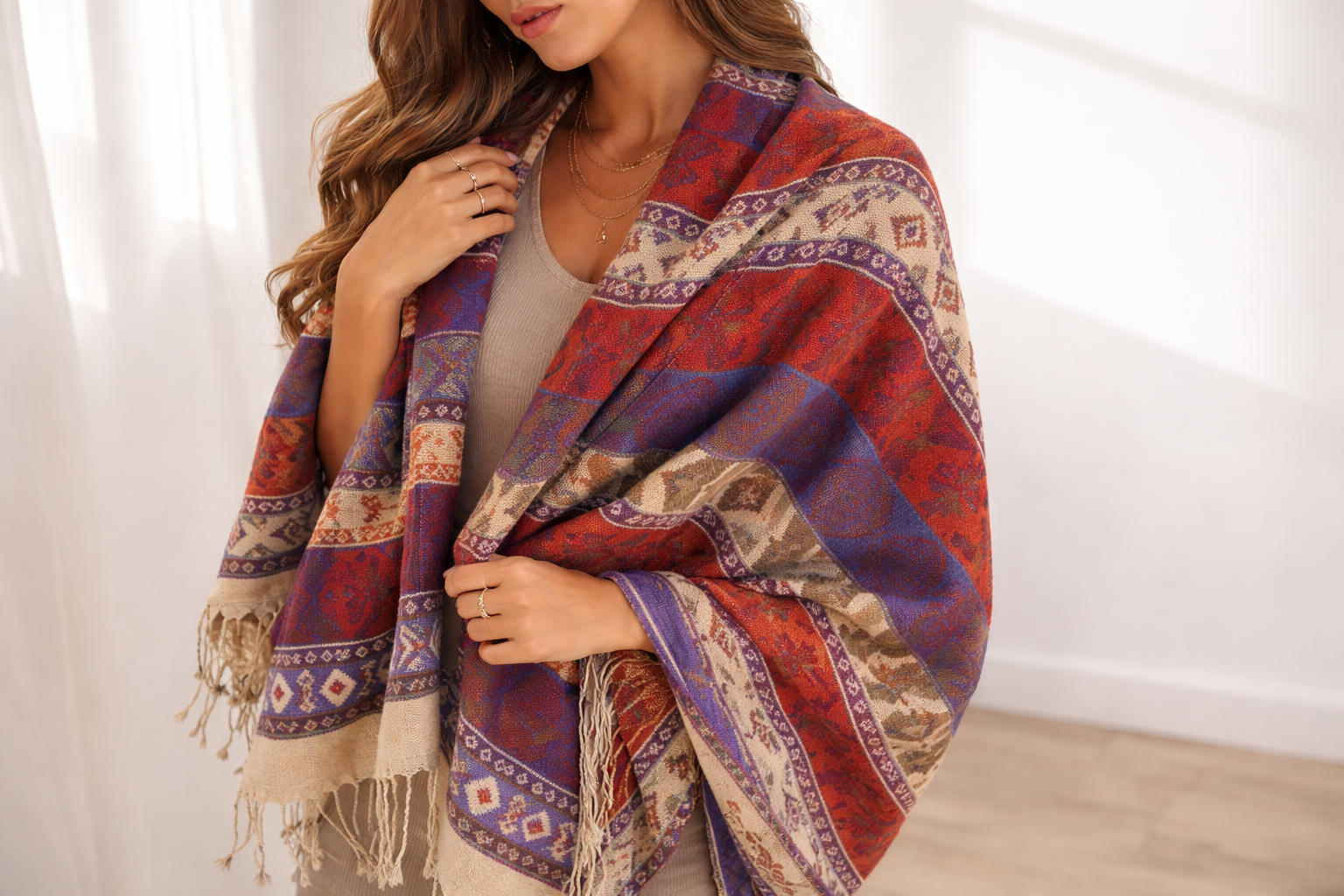 Купить палантин хлопок онлайн в Самаре: ТОП-12 лучших моделей